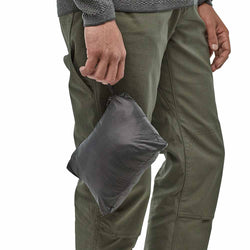 Patagonia Men's Nano Puff Jacket in Black packed