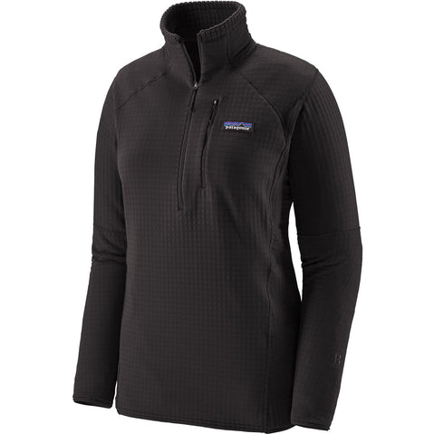 Patagonia Women's R1 Pullover Top in black