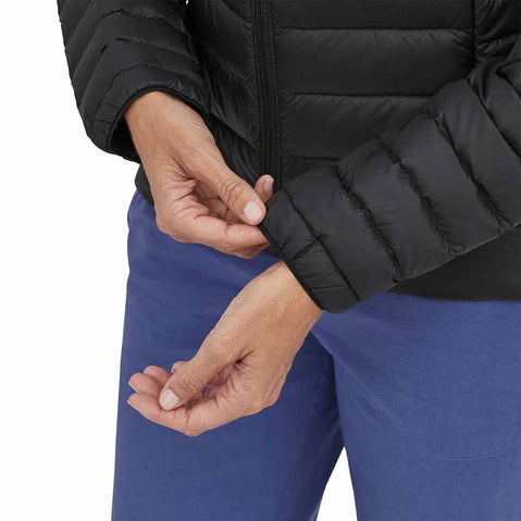 Patagonia Women's Down Sweater wrist cuff