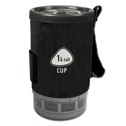 Jetboil 1.0 L FluxRing Tall Spare Cup in Carbon front