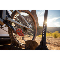 Kuat Transfer V2 1-Bike Hitch Rack in Black lifestyle