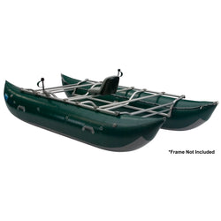 AIRE Lion 16' Cataraft in Green left