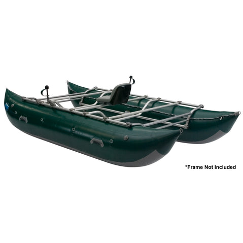 AIRE Lion 16' Cataraft in Green left