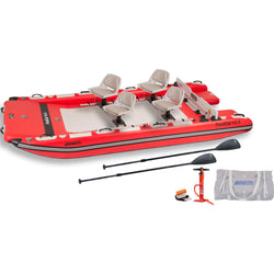 Sea Eagle FastCat14 Cataraft Deluxe Package angle