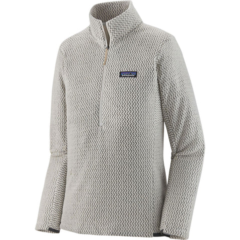 Patagonia Women's R1 Air Zip Neck Shirt in Wool White