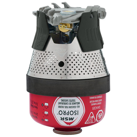 MSR WindBurner Stove System in Red guts