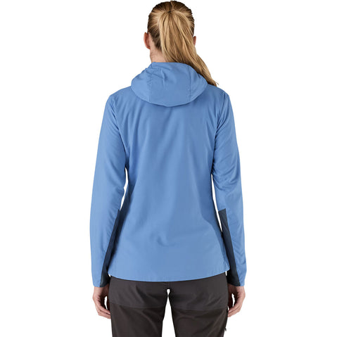 Patagonia Women's Nano-Air Ultralight Full-Zip Hoody in Abundant Blue model back