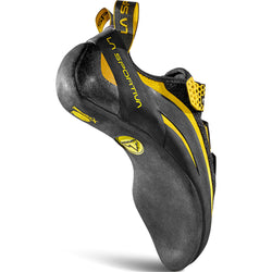 La Sportiva Miura VS Rock Climbing Shoes in Black/Yellow back