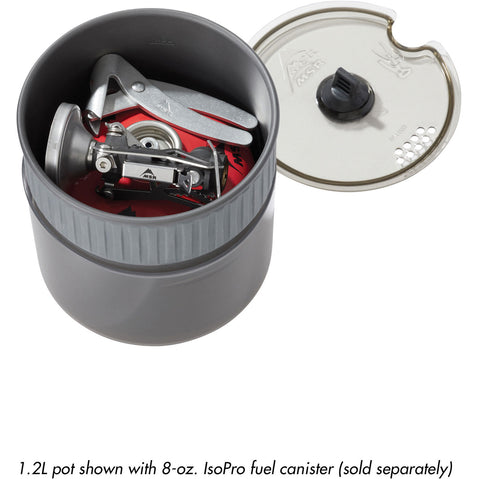 MSR PocketRocket Deluxe Stove Kit inside