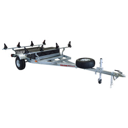 Malone MegaSport 2-Boat SaddleUp Pro Trailer Package angle