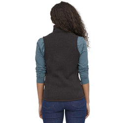 Patagonia Women's Better Sweater Vest model in black back view