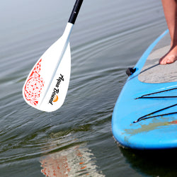 Aqua-Bound Lyric 4-Piece Fiberglass Stand-Up Paddle use