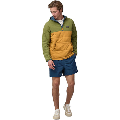 Patagonia Men's Pack In Pullover Hoody in Endless Blue model full