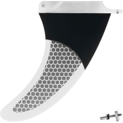 Level Six Eleven Six Carbon Inflatable SUP Board Package in Pine Forest fin