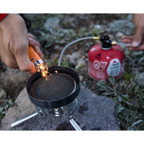 MSR WindBurner Camp Stove Duo System lighting