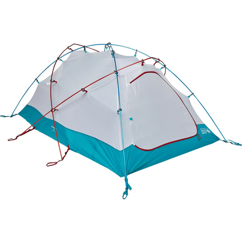 Mountain Hardwear Trango 2-Person Mountaineering Tent in Alpine Red no fly closed