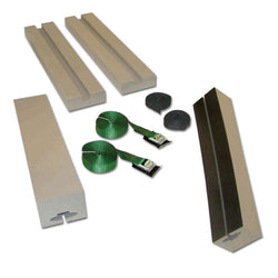 Malone Deluxe Stand-Up Paddle Board/Surfboard Roof Rack components