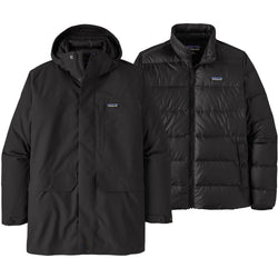 Patagonia Men's Tres 3-in1 Parka in Black angle