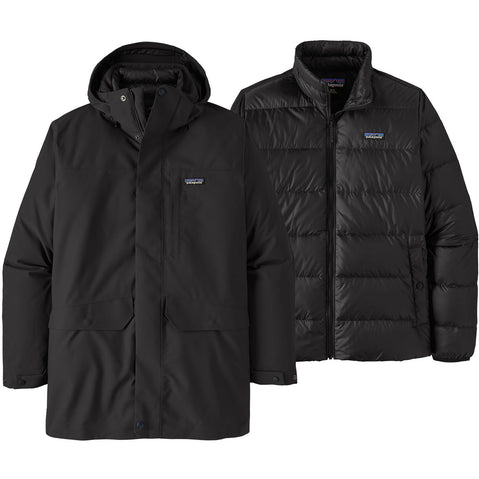 Patagonia Men's Tres 3-in1 Parka in Black angle
