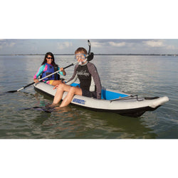 Sea Eagle FastTrack 385FT Inflatable Kayak Deluxe Tandem Package lifestyle