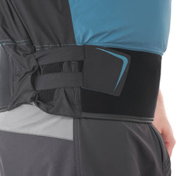 Level Six Vega Short Sleeve Dry Top in Crater Blue waist adjustment