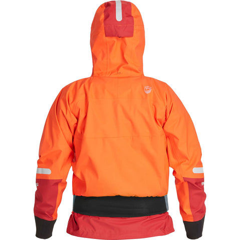 NRS Women's Riptide Paddling Jacket in Poppy back