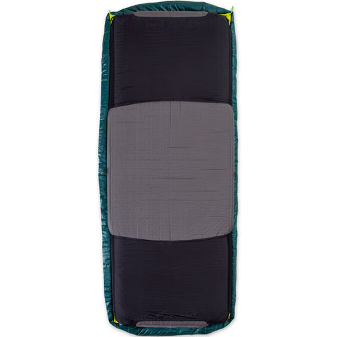 Nemo Jazz 30 Degree Synthetic Sleeping Bag in Lagoon/Lumen open