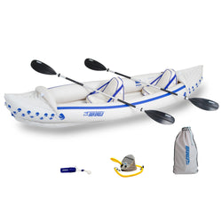 Sea Eagle Sport 370 Inflatable Kayak Pro Tandem Package set