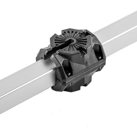YakAttack MightyMount Duo Rail Adapter installed