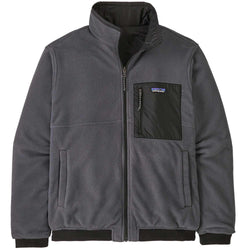 Patagonia Men's Reversible Shelled Microdini Jacket in Black reverse side out