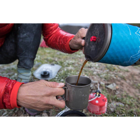 MSR WindBurner Duo Accessory Pot lifestyle