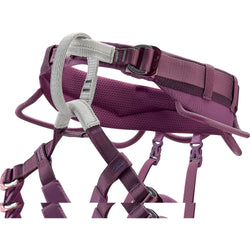 Petzl Women's Luna Rock Climbing Harness in Violet side