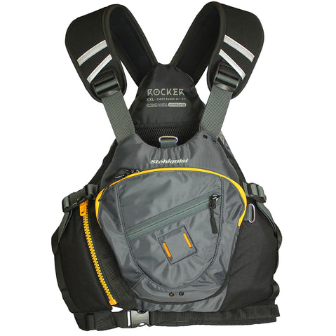 Stohlquist Rocker Lifejacket (PFD) in Gray front