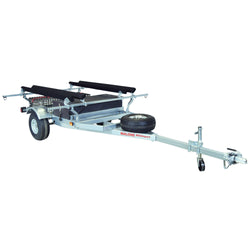 Malone Megasport 2-Boat Bunks Trailer Package angle