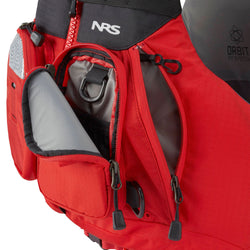 NRS Odyssey Lifejacket (PFD) pocket closeup
