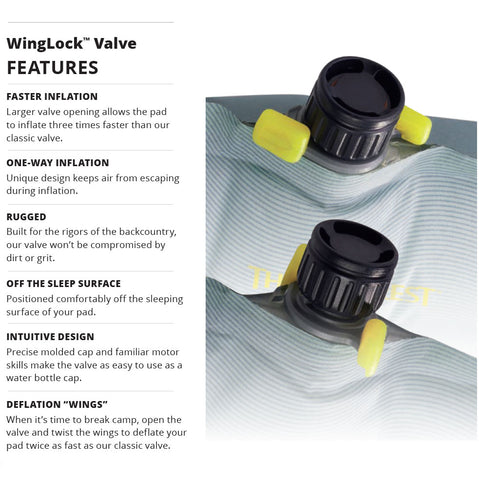 Therm-A-Rest Women's Trail Lite Sleeping Pad in Trooper Gray volve