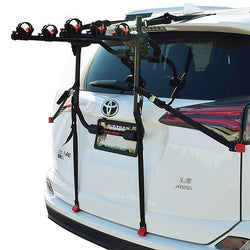 USED Malone RunWay BC3 Bike Trunk Rack mounted on a vehicle