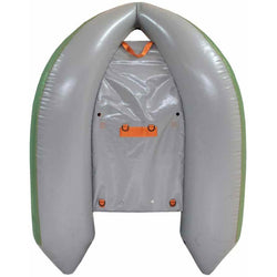 Outcast Cruzer Float Tube in Sage bottom