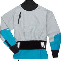 NRS Women's Stratos Semi-Dry Paddling Jacket in Quarry