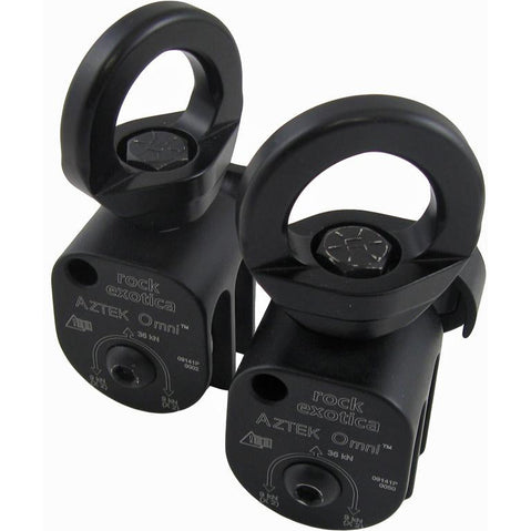 Sterling Rope Aztek Pulley Set in Black front