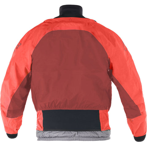 Level Six Men's Duke Dry Top in Molten Lava/Merlot back