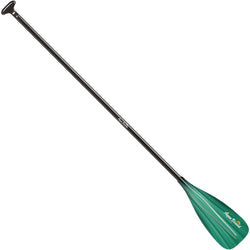 Aqua Bound Malta 1-Piece Fiberglass Stand-Up Paddle in Green Tide angle