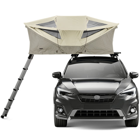 Thule Approach Roof Top Tent in Pelican Gray side