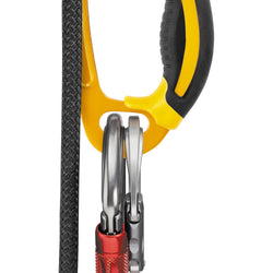 Petzl Ascension Ascender attached carabiners