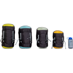 Nemo Men's Forte Endless Promise 20 Synthetic Sleeping Bag in Abyss/Green Sheen packed