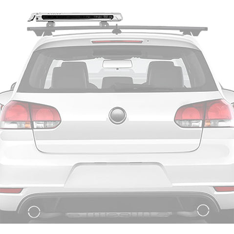 Kuat Grip 4 Ski/Snowboard Rack in Pearl  attach with car