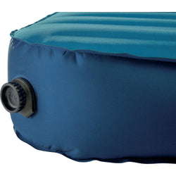 Therm-A-Rest MondoKing 3D Sleeping Pad in Blue deflate closed