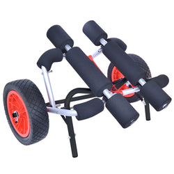 Malone WideTrak ATB Large Kayak/Canoe Cart with Bunks angle