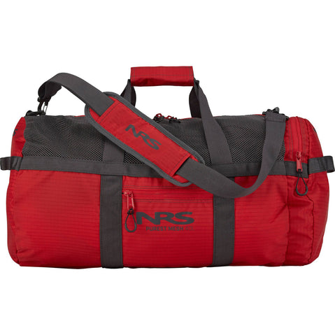 NRS Purest Mesh Duffel Bag in Salsa in 40L side