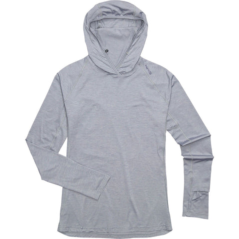 NRS Women's Silkweight Hoodie in stone